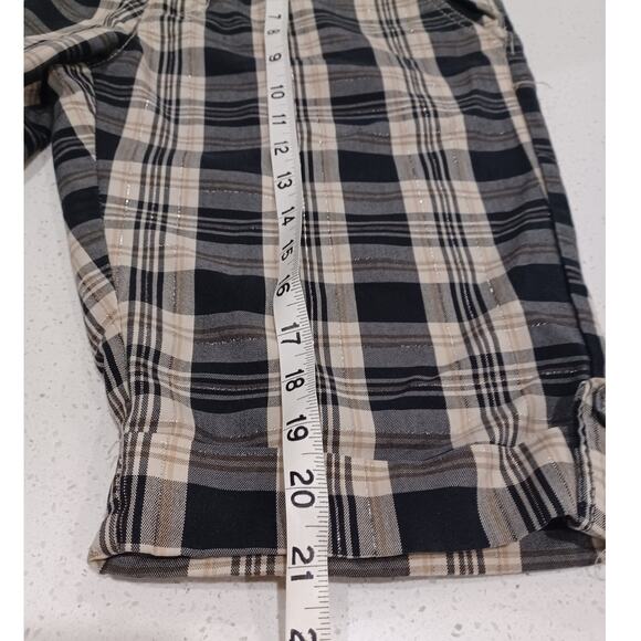 ONE TUFF BABE Bermuda Women's Black/beige Size 9/10 - Picture 4 of 5